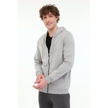 Kinetix MB 18SN87 5FX Gri Erkek Eşofman Üstü