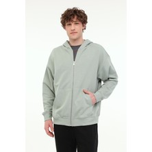Lumberjack MB Ros 18HS112 5fx Pastel Hakı Erkek Eşofman Üstü