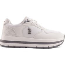 U.S. Polo Assn. U.S Polo Assn. 101947314 Shery Beyaz Kadın Spor Ayakkabı