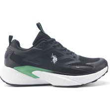 U.s. Polo Assn. Jessenıa 5fx Siyah Erkek Koşu Ayakkabısı