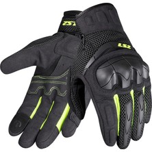 Ls2 Kubra Eldiven Siyah-Antrasit-Neon Sarı