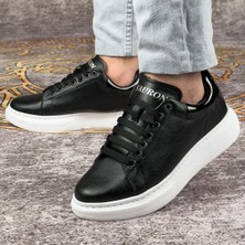 Pumant Siyah Renk Beyaz Tabanlı Mcqueen Style Spor Ayakkabı Günlük Sneaker 310