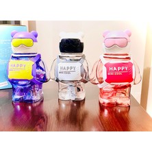 Happy Mını Cool Ayıcıklı Suluk Matara  800ML