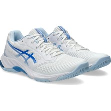 Asics Netburner Ballistic Ff 3 Kadın Beyaz Voleybol Ayakkabısı 1052A069-111