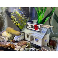 Shape Shift Sushi Dükkanı Akvaryum Süsü - Akvaryum Dekorasyon