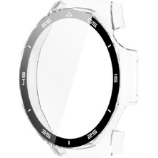 Redmud Teknoloji Huawei Gt5 Pro 46 mm ile Uyumlu Kadranlı Kasa  ve Ekran Koruyucu 360 Koruma Kapak