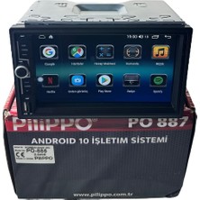 Pilippo 7'' Profosyonel Android Universal Double Teyp