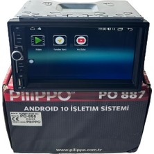 Pilippo 7'' Profosyonel Android Universal Double Teyp