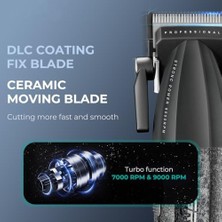 Vgr V-640 Profesyonel Saç Kesme Makinesi – 9000 Rpm, Paslanmaz Çelik, USB Şarj