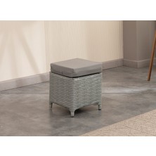 Btk Concept Datça Rattan Bahçe Mobilyası 3+1+1 Açık Gri/masalı