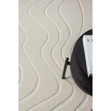 Bej Yumuşak Dokulu Halı Kilim Salon Mutfak Koridor Yolluk Oturma Odası Dokuma Makine Halısı Bej