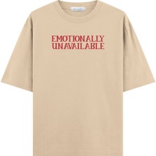 Coutliner Emotionally Oversize T-Shirt (Ekstra! Bol Kesim)