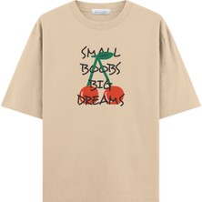 Coutliner Boobs Oversize T-Shirt (Ekstra! Bol Kesim)