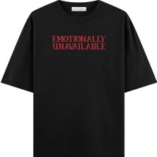 Coutliner Emotionally Oversize T-Shirt (Ekstra! Bol Kesim)