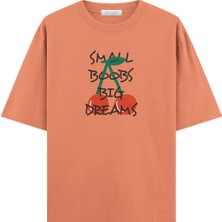 Coutliner Boobs Oversize T-Shirt (Ekstra! Bol Kesim)