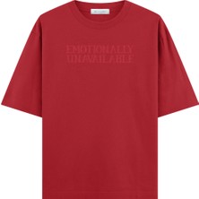 Coutliner Emotionally Oversize T-Shirt (Ekstra! Bol Kesim)