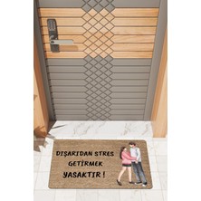 Rug Mood Modern Dijtal Baskı Strs Yok Çift Kapı Önü Paspası