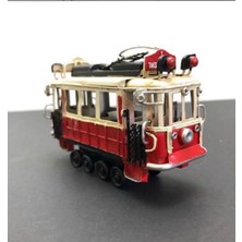 Dekoratif Metal Taksim Tramvay Küçük