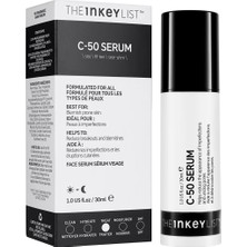 The Inkey List C-50 Blemish Night Treatment - Leke Önleyici Gece Bakımı(30 Ml)