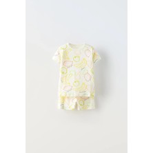 Fitilli Meyve Desenli Takım