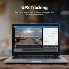 4K UHD Araç Içi Kamera Wifi Bağlantılı Gps Takibi Gece Görüşü Ön ve Arka Kamera 7/24 Kayıt