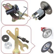 5mm Motor Kaplini ve Matkap Için 2li Disk Bağlama Adaptör Aparat Seti Okul Proje Ödev Uygulama Arge