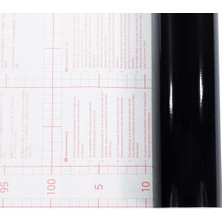 D-C-Fix 176-0010 Düz Parlak Siyah Kendinden Yapışkanlı Folyo ( 45  cm  x 1 mt )