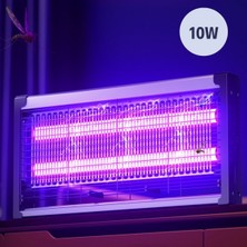 Buffer® Masaüstü Veya Duvara Asılabilen 10W Uzun Enli Sessiz Sinek Öldürücü Uv Mor Işıklı Makina