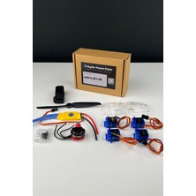 Craycle RC Model Uçak, Piper Cub 800mm Eğitim Uçağı (Kumanda ve Pil Hariç)