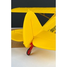 Craycle RC Model Uçak, Piper Cub 800mm Eğitim Uçağı (Kumanda ve Pil Hariç)