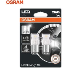 Osram 12V 1016 Ampul LED 21/5W Çift Duylu (Beyaz) (2 Ad)