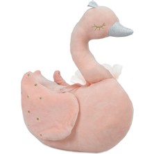 Soft Peluş Kuğu 35 cm – Bebek Odası Için Yumuşacık Dekoratif Yastık - Peluş Oyuncak