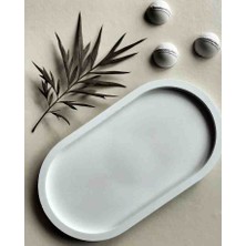 Oval Sunumluk Dekoratif Tabak