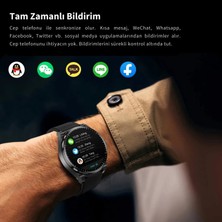 Ayers Watch Airpods Curved Amoled Ekran 2 Kordon Kulaklıklı Akıllı Saat Akıllı Saat Ios ve Android Uyumlu