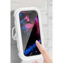 Su Geçirmez Telefon Kılıfı 3D Kilitli Tüm Modellerle Uyumlu 360 Derece Oynar Kendinden Yapışkanlı