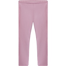 Lovetti Gül Kurusu Kız Çocuk Içi Peluş Yan Panel Tüylü Extra Kalın Kışlık Tayt