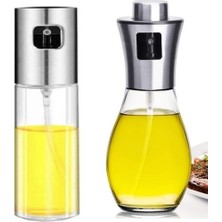 Ozcmax 2'li Yağ Limon Sos Sirke Zeytinyağı Spreyi Yağ Şişesi Yağdanlık