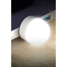Techno Station Mini Taşınabilir Ampul USB LED Gün Işığı Lamba 5 V - Gece Lambası Özellikli Powebank Pc Uyumlu