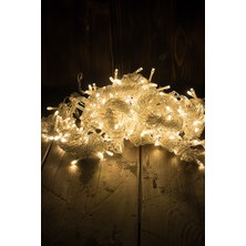 Techno Station Ledli 5 Metre Pilli Dekoratif Şeffaf Kablolu LED