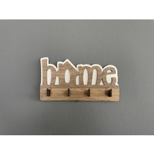 Home Ahşap Duvar Dekoru Anahtar Askısı