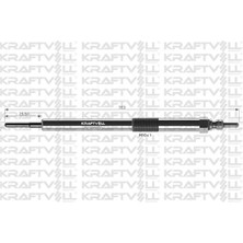 Kraftvoll Kızdırma Bujısı Renault Master Iıı Fluence Megane Iıı , Nıssan Navara Qashqaı X-Traıl , Opel Vıvaro , Mercedes W205 14>18 S205 14>18 Vıto W447 14>