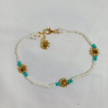 Crystal Atelier Miyuki Çiçek Figürlü Bileklik