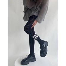 Lolita Çizgili Külotlu Çorap