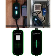 Enerjitem 7.4 Kw Elektrikli Araç Taşınabilir Şarj İSTASYONU,MONOFAZE,220V,ÇANTALI