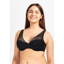 Chantelle Siyah Balenli Sütyen C15F70