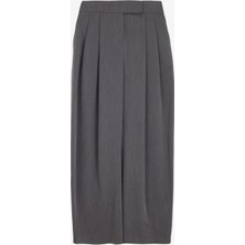Pinko Yüksek Bel Standart Gri Kadın Pantolon 103549-A18E/I72