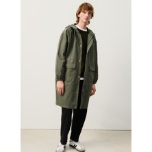 American Vintage Haki Erkek Trençkot MRYG17AE25THY