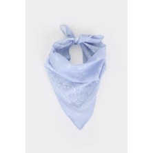 DeFacto Kadın Desenli Pamuklu Bandana N7447AZ25SM