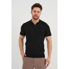 Alexander Gardi ALEXANDERGARDI Polo Yaka Düğmeli Triko T-shirt (50024)