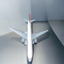 Kids Thy Logolu Maket Metal Uçak Modeli Boeing 777 Hediyelik Masa Ofis Dekor